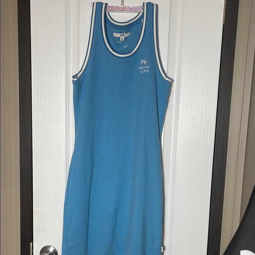 Vans Blue Sleeveless Dress